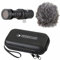 Rode ME-C Videomic VMMC Video- Mikrofon für Smartphones/USB-C Geräte + keepdrum Transport-Tasche