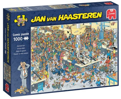 Jumbo 81953 Jan Van Haasteren Massen an den Kassen 1000 Teile Puzzle