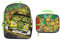 Teenage Mutant Ninja Turtles 16 (TMNT) 2-teiliges Set Rucksack & Lunchbox, Grün , OSFA, Art Deco
