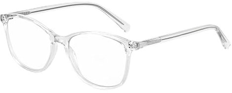 Gafas Anti Luz Azul Transparente, Gafas Filtro Azul Ultraligeras Antifatiga/Radiación, Montura de Gafas Vista Cansada, Blue Light Glasses para Hombres Mujeres para en Casa y la Ordenador Pantalla