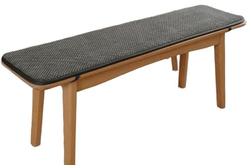 Stuhlkissen Balkon, Rutschfestes Bankkissen Outdoor, Bankauflage, Sitzkissen Auto, Sitzpolster Indoor, Gartenbank Kissen Sitzauflage Bank für Garten Terrasse Schaukel(H5,35x180cm(13.8X71IN))