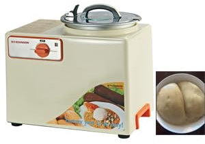 VITASUNHOW 3.6L Electric Fufu Pounder Machine - Home Use for African Fufu, Caribbean Pounded Yam, Dough & Mashed Potatoes, 550W Heater + 230W Mixer, Auto Shut-Off, Quiet Motor & Non-Slip Base