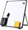 Magnetisches Whiteboard, Aluminiumlegierung, trocken abwischbar, tragbarer Ständer, inklusive Markern und Magneten, ideal zum Lernen von Kindern, Büropräsentationen und Zuhause