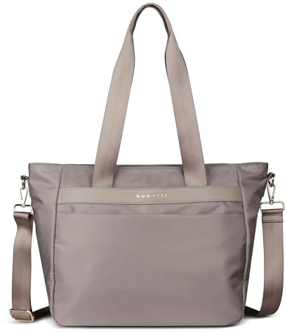 bugatti Mare 2.0 Shopper-Tasche für Damen, leichte & große Tote Bag mit vielen Fächern