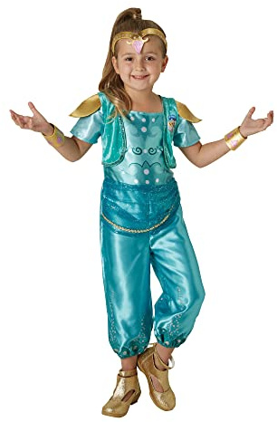 Rubie's Official Shimmer and Shine - Shine Childs Costume Small Size 3-4 Years