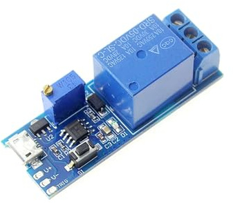DollaTek 5Pcs Breite Spannung 5V-30V Triggerverzögerung Relaismodul Timer Modul Zeitverzögerung Sw K7V2