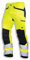 Uvex Flash + Storm 7432 Herren-Arbeitshose - Gelbe Warnschutz-Cargohose 52