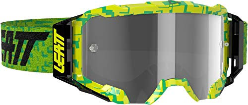 Leatt Velocity 5.5 Brille mit Anti-Fog Glas grün