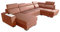 Robin Cezar Ecksofa Schlaffunktion Bettkasten Verstellbare Kopfstützen Sofa L-Form Schlafsofa Freistehende Eckcouch Schlafcouch Wohnzimmermöbel inkl. Laptoptisch Steckdose Rechts Rosa