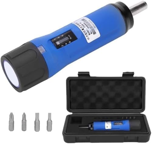 Heaveant Chiave Dinamometrica di Precisione, ZSQ-6 Cacciavite Dinamometrica, Giraviti Dinamometrici Regolabili, Punte Intercambiabili Set di Cacciaviti per Riparazione Biciclette