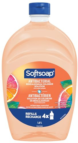 Softsoap Antibacterial Refill 50oz Crisp Clean Scent