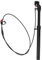 Fahrradsattelstütze, 27,2 Mm / 31,6 Mm Verstellbare Sattelstütze aus Mountainbike Wire Control Aluminiumlegierung Mountainbike Drahtsteuerung Sattelstütze Verstellbares Fahrradsattelrohr(27.2mm)