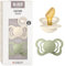 BIBS Couture Schnuller 2er-Pack, BPA-frei, Kiefergerechte Form. Naturkautschuk/Latex, Hergestellt in Dänemark. 6-18 Monate (2er Pack), Ivory/Sage