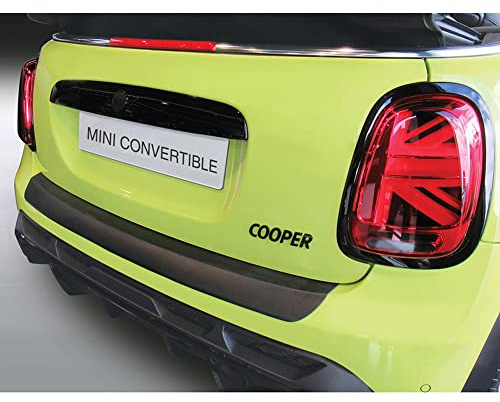 RGM ABS Heckstoßstangenschutz passgenau | kompatibel mit Mini Cooper Cabrio (F57) Facelift 2021- Schwarz