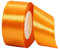 22m Satinband Geschenkband Orange 40mm Breit,Auto Seidenband Orange Dick Schleifenband Satin Dekoband Geschenkverpackung Deko Band Stoffband für Halloween Weihnachten Hochzeit Taufe Geburtstag DIY