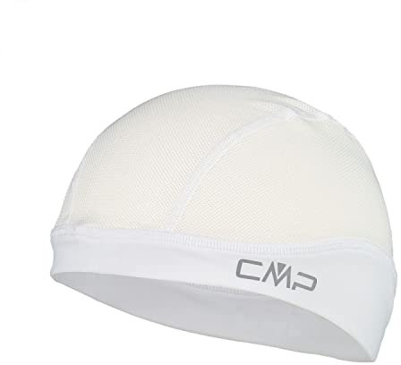 CMP - Unisex-Mütze aus Stretch-Mesh, Weiss, U
