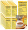 Honey Nutrition Labels Lot de 60 étiquettes nutritionnelles pour miel, calories et bienfaits pour la santé, 4,5 x 8,9 cm, étiquettes de mise en conserve pour pots de miel faits maison