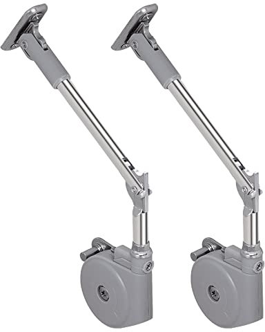 Macaro Toy Box Hinge Soft Close, Lid Stay 105 Degree Open Safety Slow Close Hinges Support Toy Chest for Upward & Top-Opening Flap Doors Pack of 2