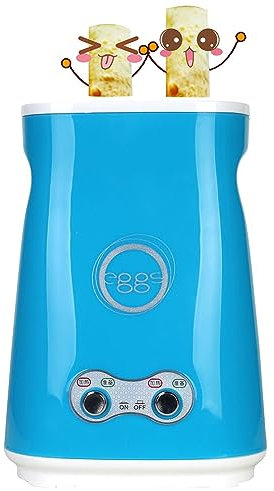 Machine à Omelette Automatique Double Machine à Rouleaux d'Oeufs Électrique 7 Minutes de Cuisson Machine à Rouleaux de Hot-Dog de Saucisse Machine à Rouleaux d'Oeufs à la Maison de Petit Déjeuner D