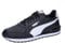 PUMA Unisex ST Runner v4 L Sneaker, Black White, 40.5 EU