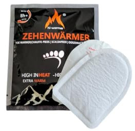 hi-warmer 30x Zehenwärmer Schuhwärmer Sohlenwärmer extra hot Wärmepad Wärmekissen
