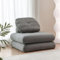 HOUSN Schlafsessel mit Bettfunktion, Gästesofa Mit Schlaffunktion klappbares Schlafsofa mit Verstellbarer Rückenlehne Klappbett, Sofabett mit Metallrahmen bis 150 kg belastbar,4,90 * 90 * 42CM