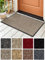 Carpet Diem Prestige Schmutzfangmatte schön und haltbar, Premium Fußmatte innen & außen - Sauberlaufmatte für Eingangsbereich, Flur & Haustür - Beige-Schwarz 60x80 cm