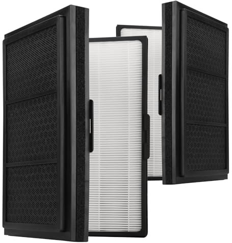 GoKBNY 2er-Pack True HEPA-Ersatzfilter, kompatibel mit Blueair Pro M, Pro L, Pro XL Luftreinigern