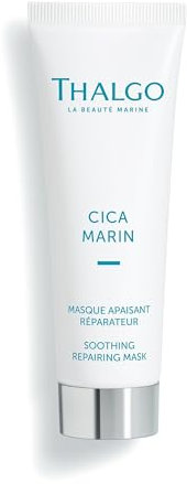 THALGO Beruhigende und reparierende Maske aus der professionellen Produktlinie CICA Marin, sofortige Wirkung wie ein Express-Verband, sofortige Regeneration. Für eine weiche und geschmeidige Haut