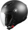 Casco Jet colore nero aperto per moto o scooter OMOLOGATO ECE 22-06 (XL)
