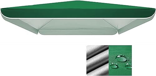 Toldo azul anti UV para sombrillas rectangulares y cuadradas. Tela de repuesto disponible en varios tamaños de 2,5 x 2,5 m