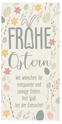 Herz & Heim® Personalisierte Osterschokolade – Geschenk mit individuellem Wunschtext – 100g Leckere Vollmilchschokolade – Süße Osterüberraschung für Kinder & Familie (100 g, Ostern Pastellfarben)
