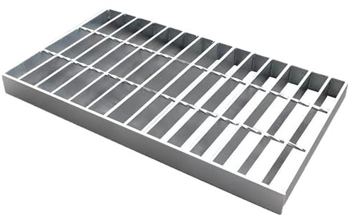 lyxamjrzyp Grille Drainage Galvanisée, Couvercle Regard Extérieur, pour Caniveau Pluvial, Égout ou Tranchée, Plaque de Drain pour Allée ou Parking(7.8x19.6in/20x50cm)