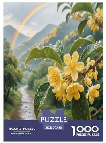 Olivier odorant Puzzle 1000 Pièces Cadeau Unique Jeu Éducatif Défi Jouet À De Qualité Supérieure Peinture Art pour Adultes Enfants 70x50cm/1000pcs
