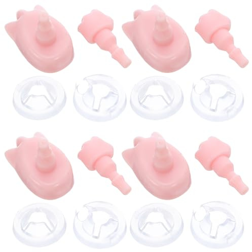 TOYANDONA 4 Satz Winzige Puppenhände und Miniaturfüße aus Kunststoff Ersatzteile für Puppen Kompatibel als Selbstgemacht Zubehör für Sammler und Reparatur