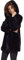 Urban Classics Ladies Hooded Teddy Coat aus Fake Kaninchenfell, Damen Mantel mit Kapuze und Seitentaschen, black, L