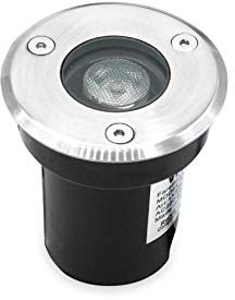 LineteckLED -F83-1x3W- Faretto Segnapasso Led 3W Calpestabile da Incasso Rotondo Luce Naturale