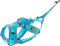 I-dog Verstellbares Geschirr Canicross X-Back Phoenix ALM, Blau (S)