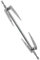 Cabilock Girarrosto Pollo allo Spiedo Forchetta Griglia Forchetta Griglia Girarrosti Forno Griglia Cremagliera Spiedo Griglia per Carichi Pesanti Girarrosto Grill Kit Barbecue Grill