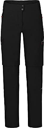 Bergson Vina Zipp-Off | Damen 2in1 Radhose (mit gepolsterter Innenhose) - Funktionelle Damen 2in1 Radhose mit Zipp-Off-Funktion, Normal-/Kurz-/Langgrößen, Supra Stretch 4-Wege-Stretch, inklusive gepo