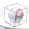 AZATUS Baseball-Vitrine, UV-geschützte Acryl-Erinnerungsstücke, Aufbewahrungsbox, Cub Clear Baseball Display Halter für offizielle Größe Ball