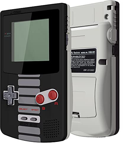 eXtremeRate IPS Ready Upgraded Case&Tasten für Gameboy Color, DIY-Ersatz Full Hülle Gehäuse für gbc OSD IPS&Reguläres IPS&Standard-LCD(Classic NES Stil)–KEIN Konsole&KEIN IPS-Bildschirm