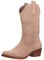 Elara Damen Cowboy Stiefel Biker Boots Chunkyrayan 301-A32S Nude Suede-40