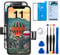 Dinow für iPhone 11 Display für iPhone 11 Bildschirm,6,1 Display iPhone 11 iPhone 11 Display Reparaturset mit Reparatursatz, Kompatibel für Modell A2111, A2223, A2221