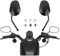PACEWALKER Motorrad spiegel für Harley Davidson - Mattschwarzer Rückspiegel für Harley XL1200L XL 883 XL Sportster Dyna Night Road Tough Guy Big Glide Fat Boy