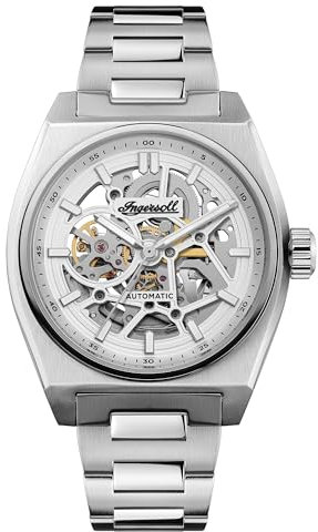Ingersoll The vert Herren Uhr analog Automatik mit Edelstahl Armband I14303