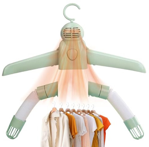 AIYING Cintre de sécheuse Portable, Sèche-Linge électrique à séchage Rapide, Cintre de Voyage, étendoir Portable, étendoir à vêtements pour Camping-Car, réglage de la température pour la aison