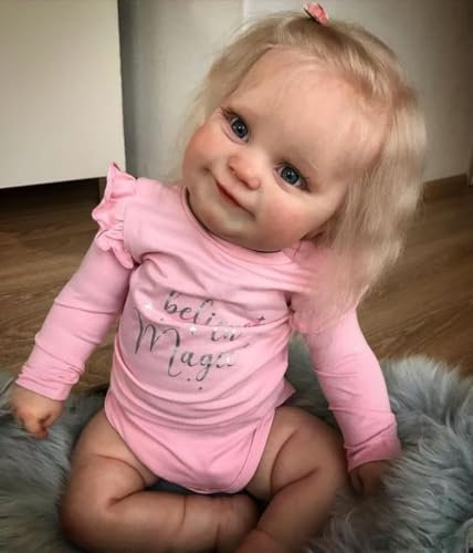 Anano Reborn Baby Dolls Girls Full Vinyl Body 50CM Real Looking Silicone Babies Realistic Newborn Baby Dolls That Look Real Life Reborn Waterproof Baby Toddler Doll