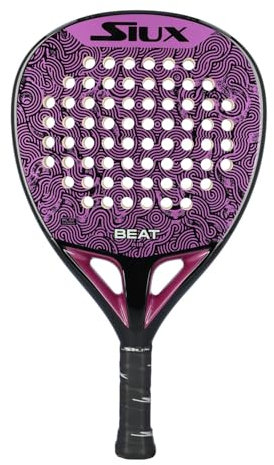 SIUX - Raqueta Padel - Beat Hybrid Air, Color Negro