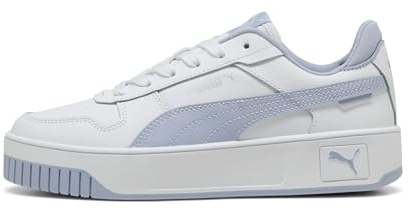 PUMA Carina Street Ps Sneaker, White Rose Mauve Aquatic, 35 EU